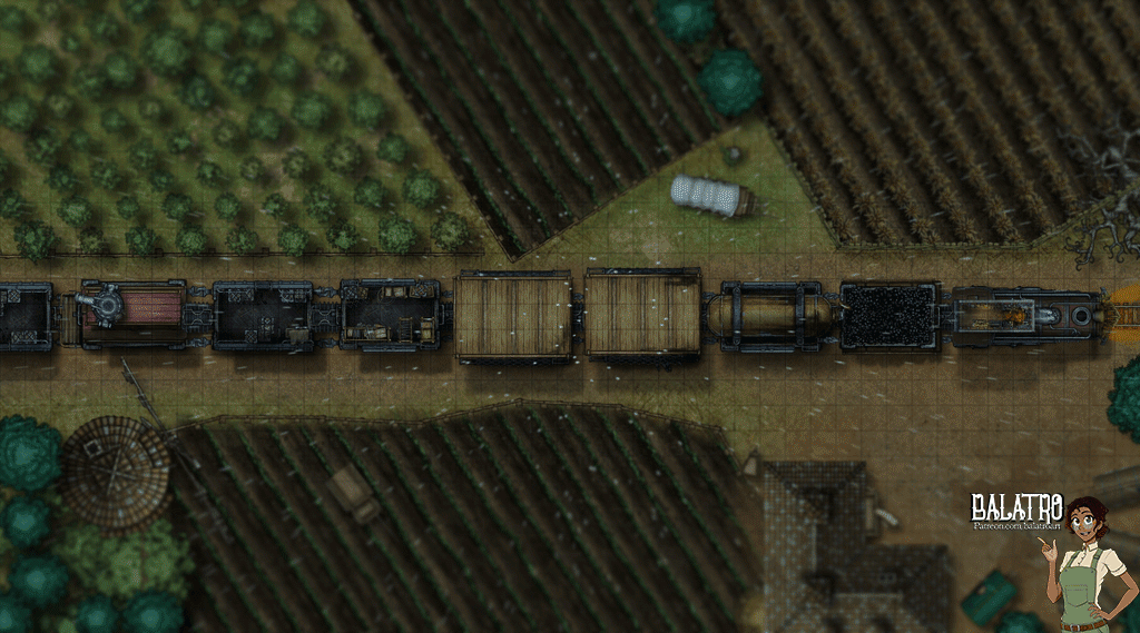 Airship Battlemap Bundle | 17 Maps | 50 Tokens