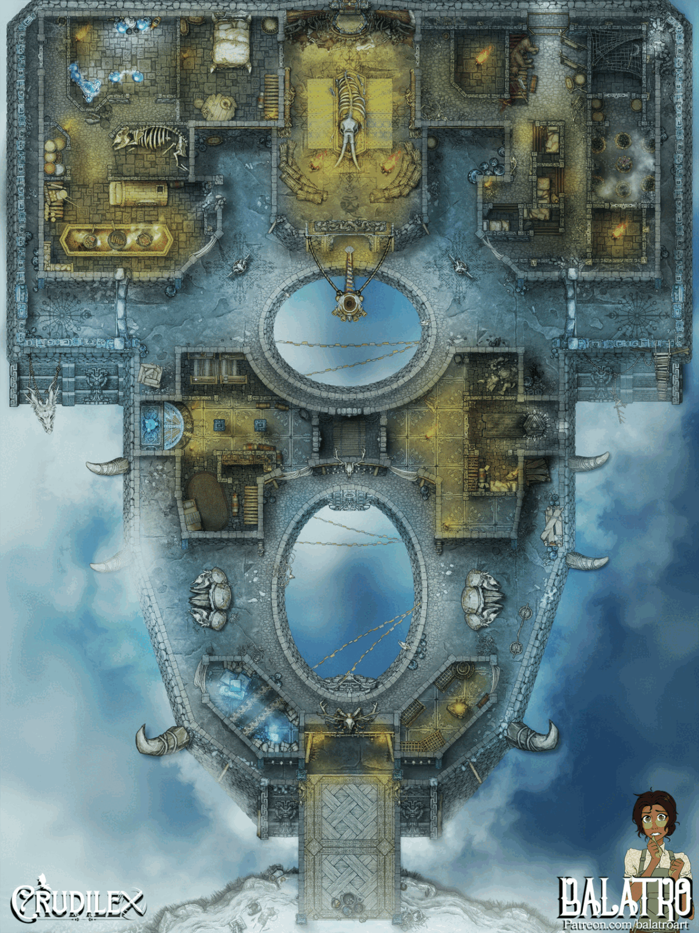 Snowbound Battlemap Bundle | 18 Maps