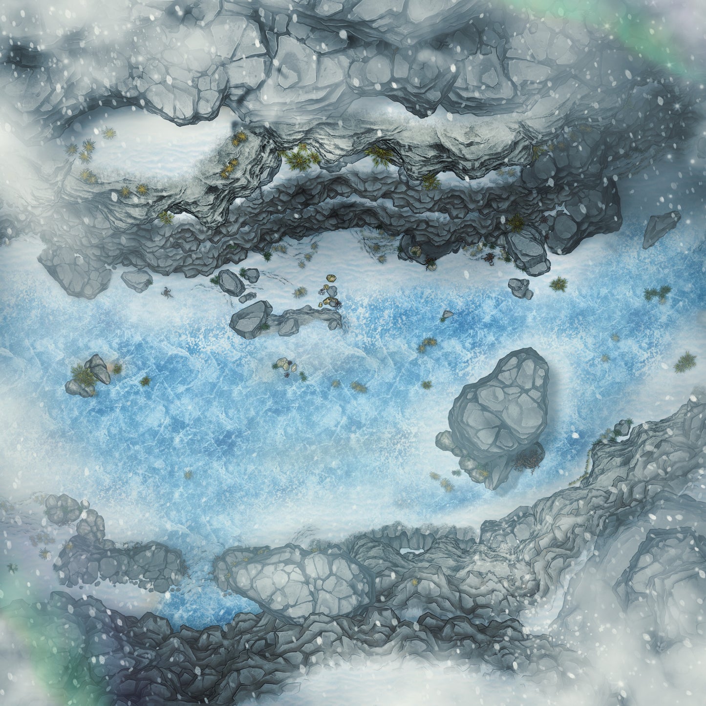 Snowbound Battlemap Bundle | 18 Maps