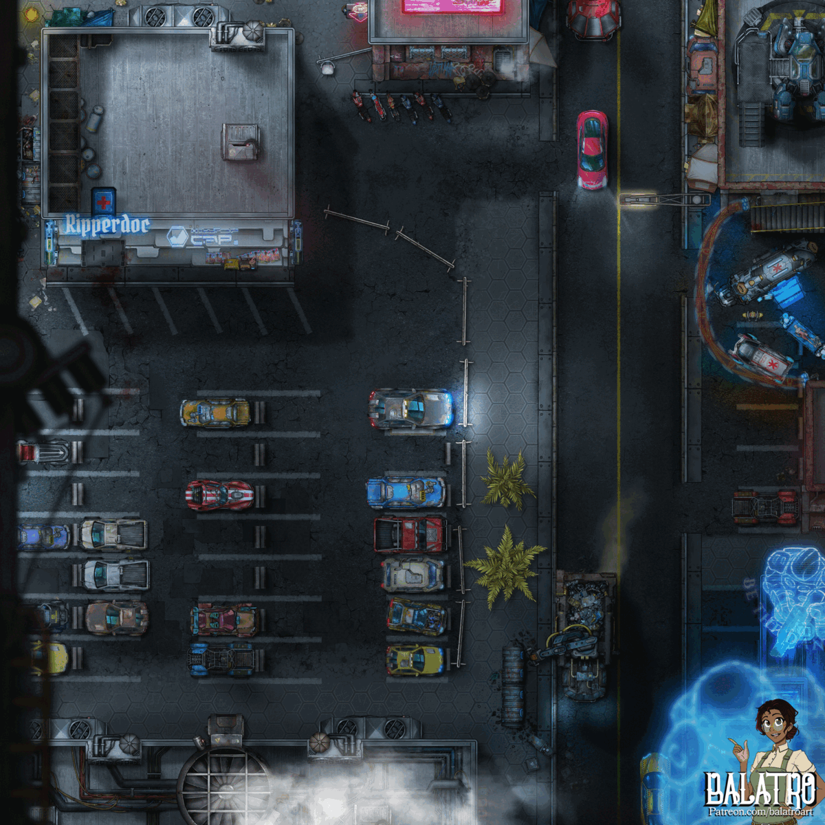 Cyberpunk - 25 Map Bundle