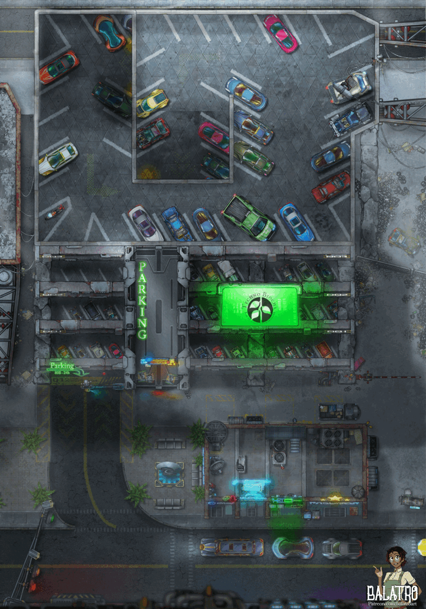 Cyberpunk - 25 Map Bundle