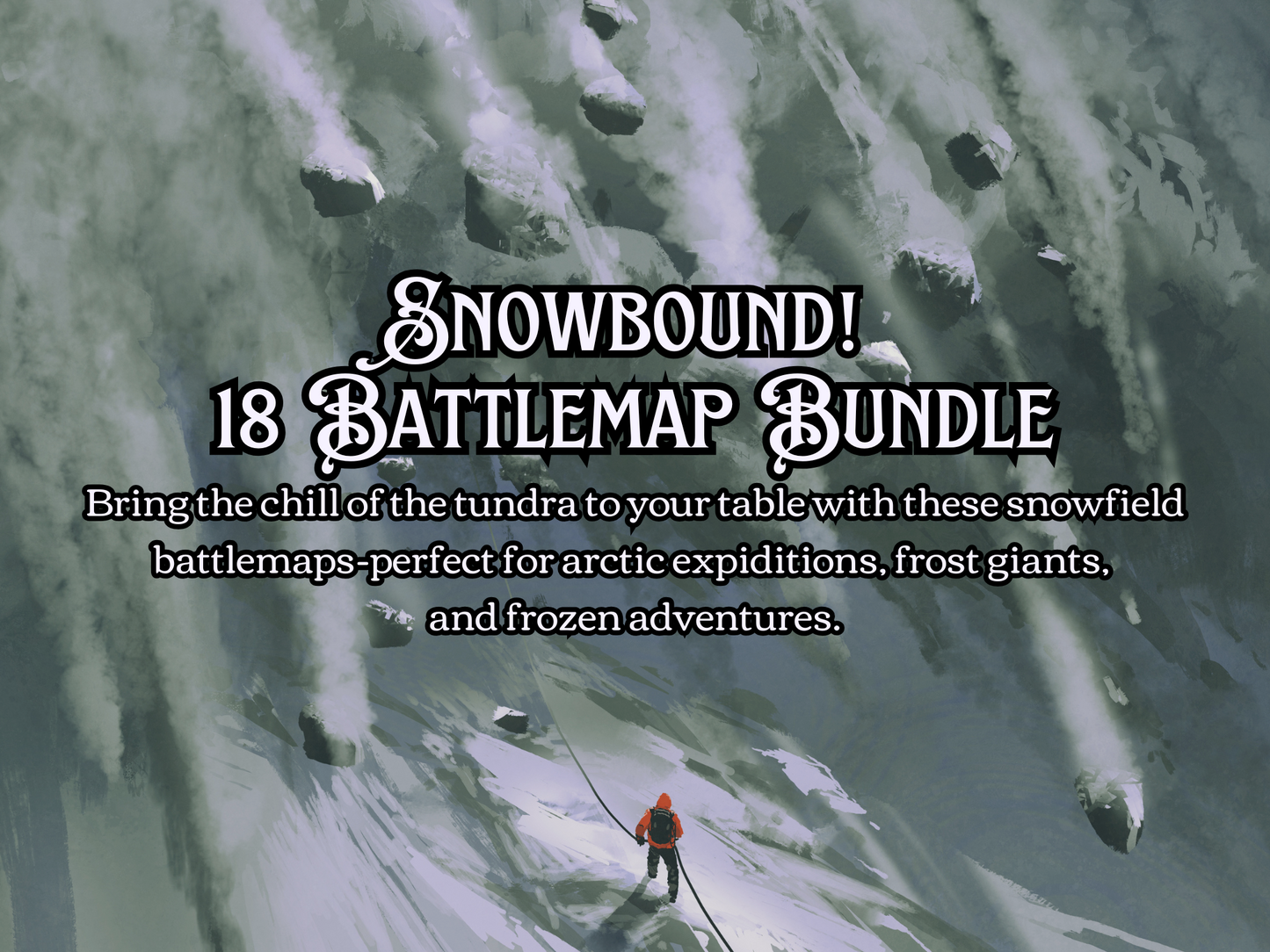 Snowbound Battlemap Bundle | 18 Maps