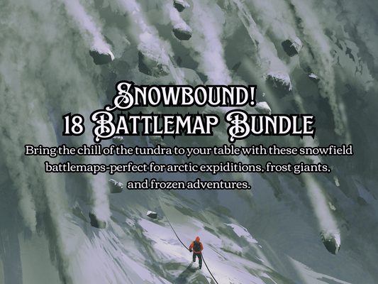 Snowbound Battlemap Bundle | 18 Maps