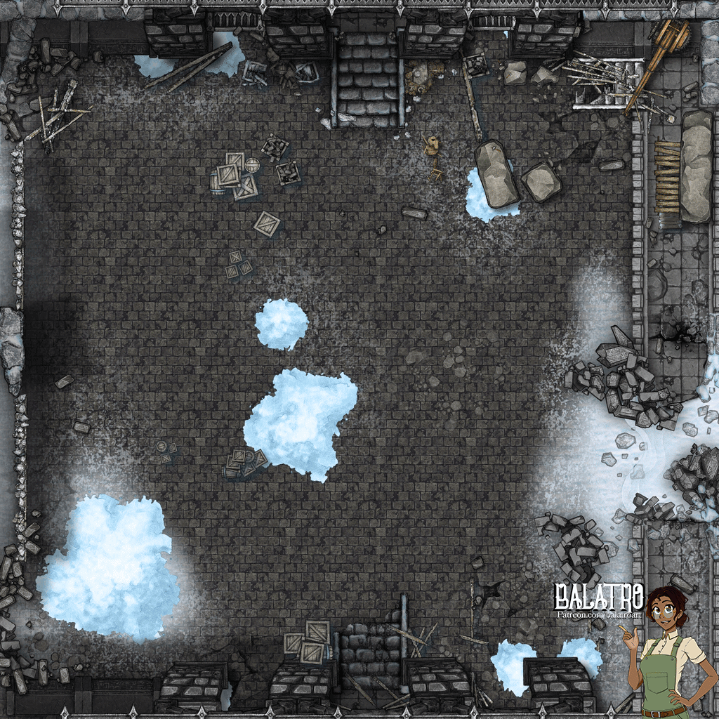 Snowbound Battlemap Bundle | 18 Maps