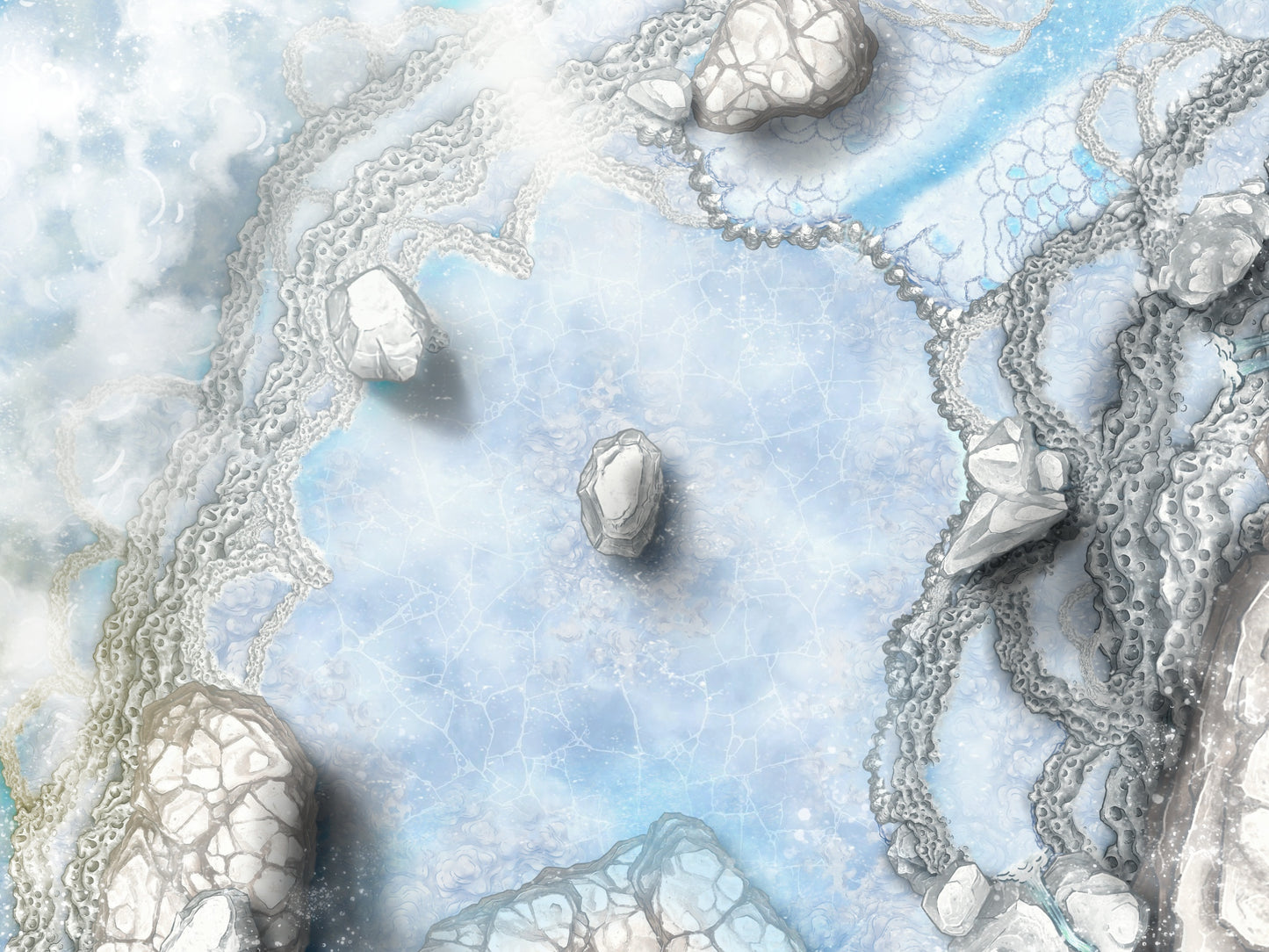 Snowbound Battlemap Bundle | 18 Maps