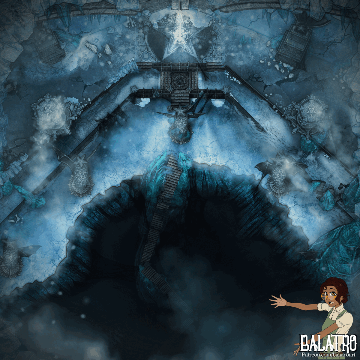 Snowbound Battlemap Bundle | 18 Maps