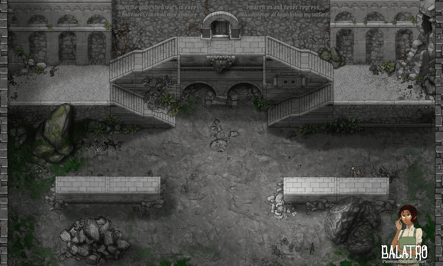 Dungeon Battlemap Bundle | 11 Maps