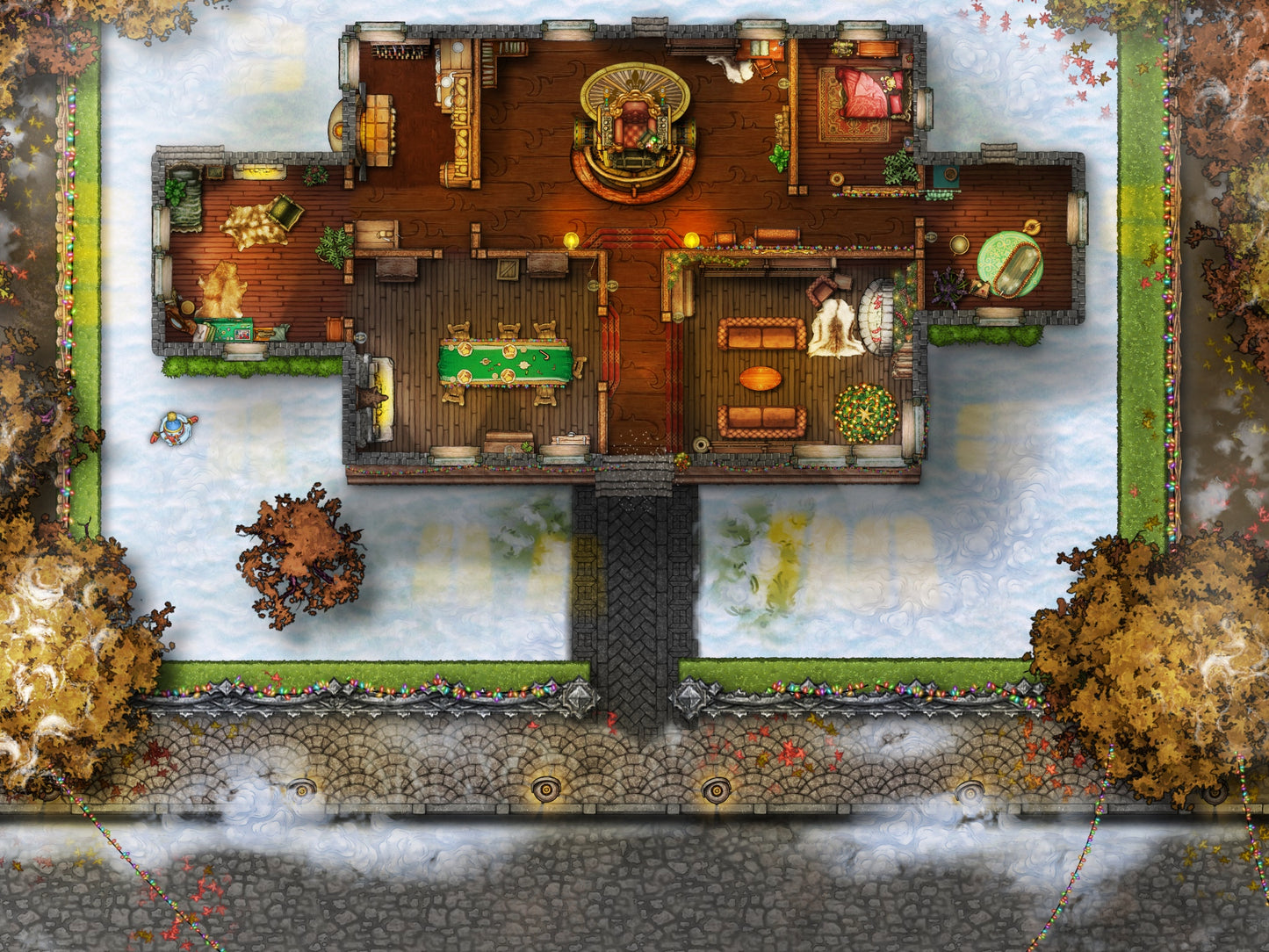 Snowbound Battlemap Bundle | 18 Maps