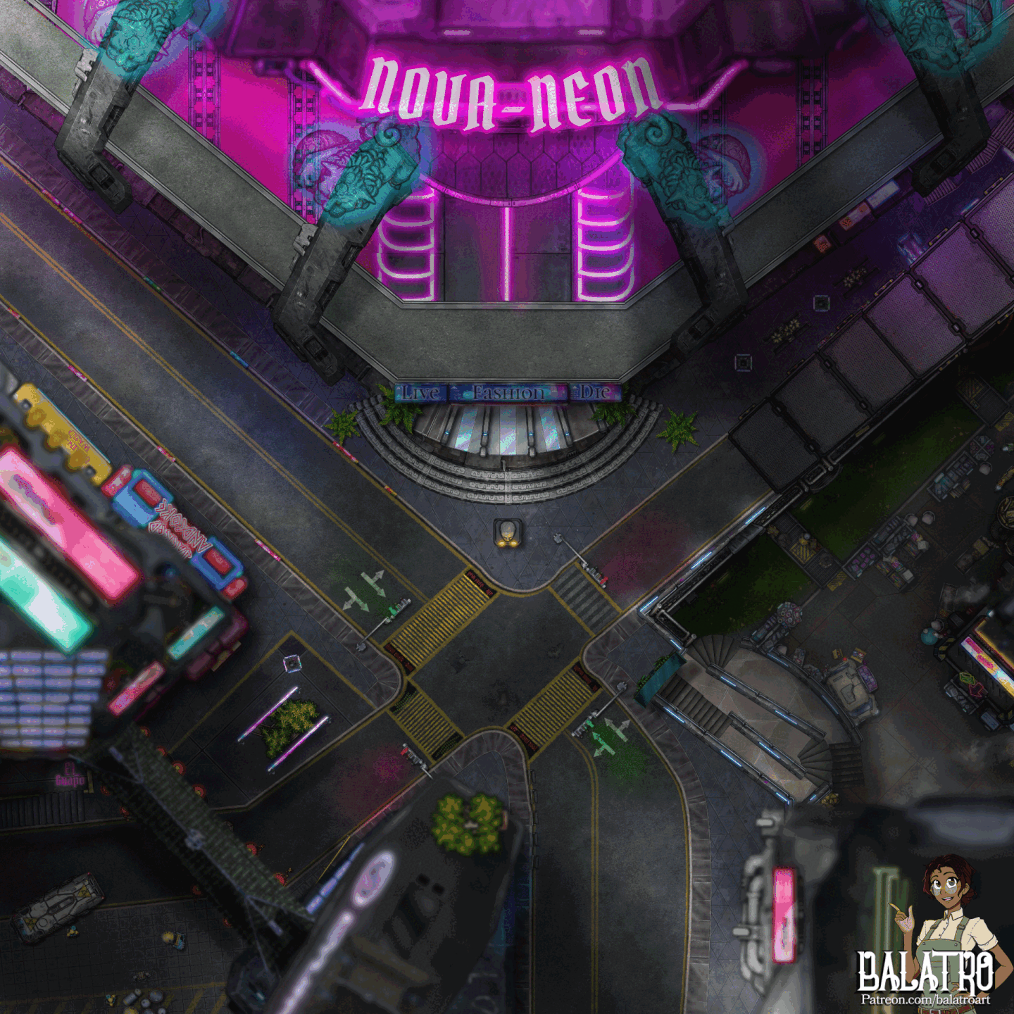 Cyberpunk - 25 Map Bundle