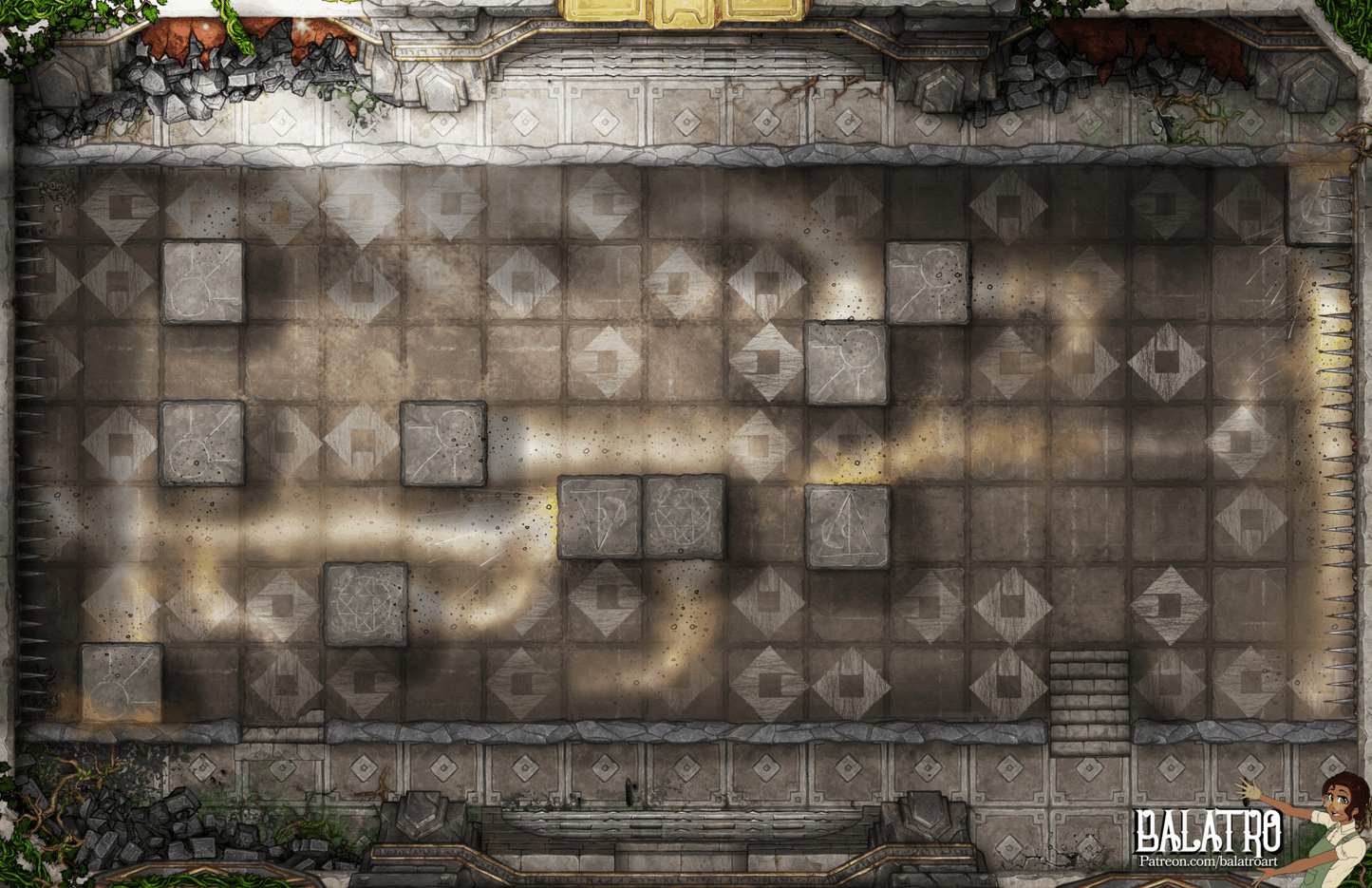 Dungeon Battlemap Bundle | 11 Maps